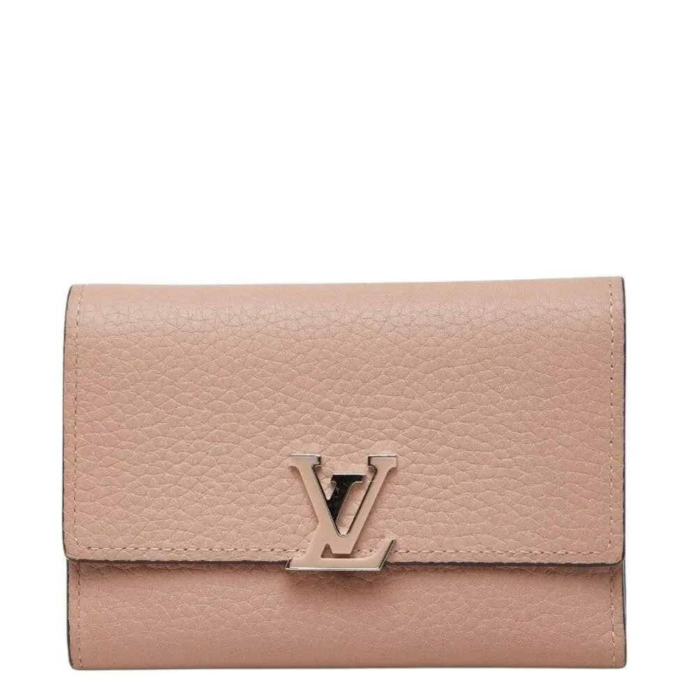 Louis Vuitton Portefeuille Capucines Compact Trifold Wallet